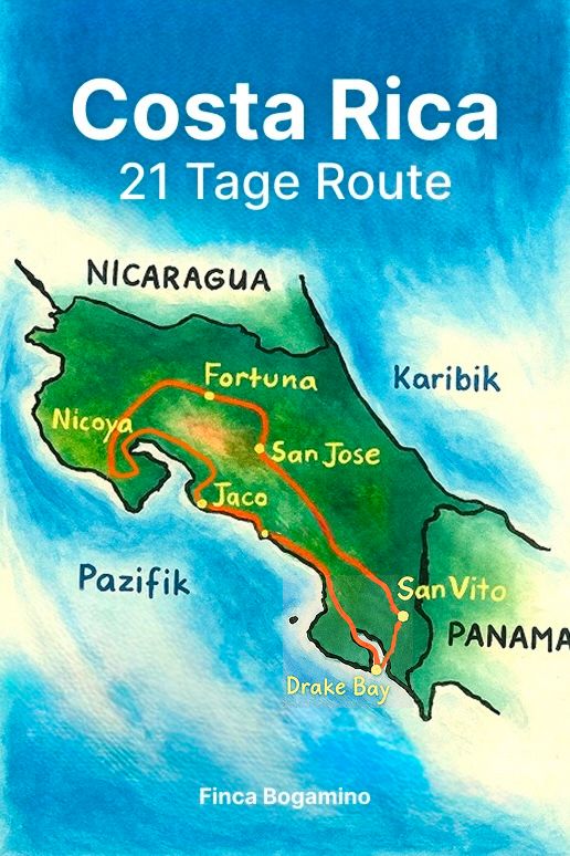 Routenplan 21 Tage